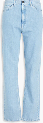 3x1 High-rise straight-leg jeans