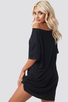 Thumbnail for your product : NA-KD Off Shoulder T-shirt Dress