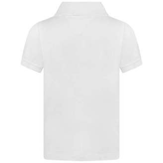 Tommy Hilfiger Tommy HilfigerBoys White Cotton Polo Top