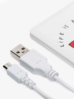 Thumbnail for your product : Private Label white illustrated USB power bank