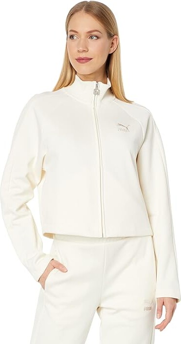 Puma T7 Track Jacket (Pristine) Women's Clothing - ShopStyle
