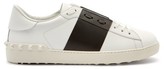 Thumbnail for your product : Valentino Garavani Rockstud Untitled Leather Trainers - White Multi