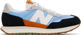 Thumbnail for your product : New Balance Blue & Black 237 Big Kids Sneakers
