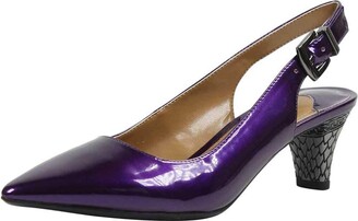 j renee purple shoes