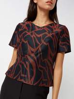 Thumbnail for your product : Linea Quinn jacquard boxy top