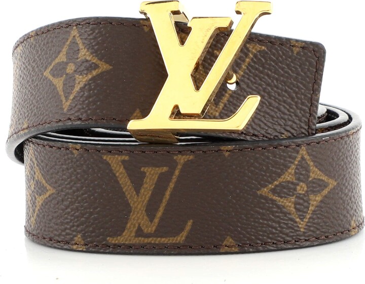 Louis Vuitton LV Initials Reversible Belt Monogram 40MM Lagoon