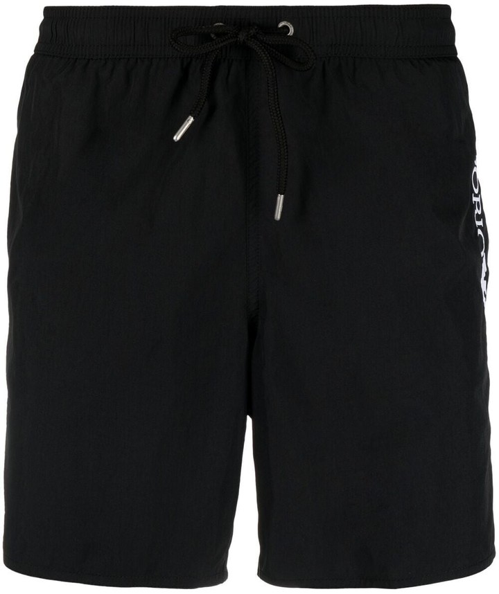Emporio Armani LogoEmbroidered Swim Shorts ShopStyle