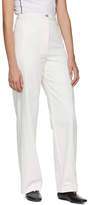 Thumbnail for your product : Lemaire White High Waisted Jeans