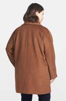 Thumbnail for your product : Ellen Tracy Plus Size Women's Fly Front Wool Blend Topper