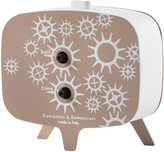 Thumbnail for your product : Diamantini Domeniconi Diamantini & Domeniconi - Square Machine Alarm Clock - Light Brown
