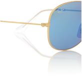Thumbnail for your product : Ray-Ban Men`s grey mirror blue pilot sunglasses