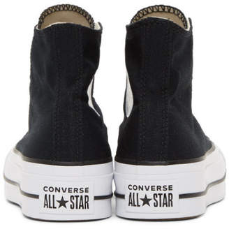 Converse Black Chuck Taylor All Star Lift High Top Platform Sneakers