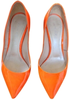Thumbnail for your product : Casadei Orange Patent leather Heels