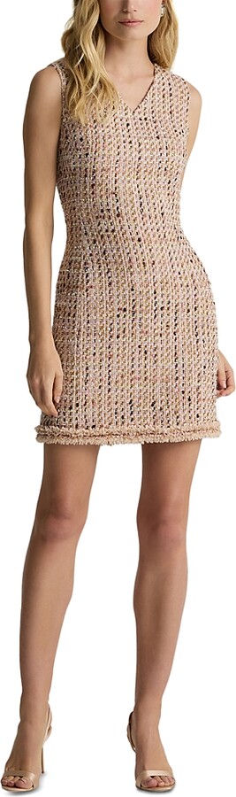 Women's Pink Tweed Dresses ShopStyle