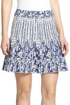 Thumbnail for your product : BCBGMAXAZRIA Peyton Printed Knit Skirt