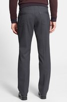 Thumbnail for your product : HUGO BOSS 'Gustaf' Flat Front Wool Blend Trousers