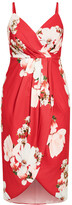 Thumbnail for your product : City Chic Lotus Love Dress - raspberry