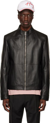 HUGO BOSS Men's Leather & Suede Jackets | ShopStyle