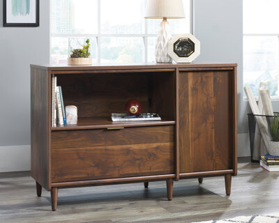 Ebern Designs Brea Credenza Walnut