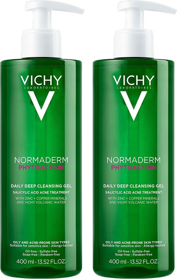 Vichy Unisex 13.5 x 2oz Norm Phyto Cleansing Gel (X2)