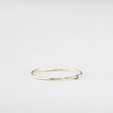 Thumbnail for your product : Steven Alan GRACE LEE emerald whisper ring