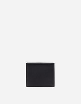 Thumbnail for your product : Dolce & Gabbana Dauphine Calfskin Bifold Wallet With Logo Plaque