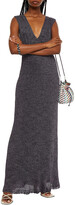 Thumbnail for your product : M Missoni Ruffle-trimmed Metallic Crochet-knit Maxi Dress