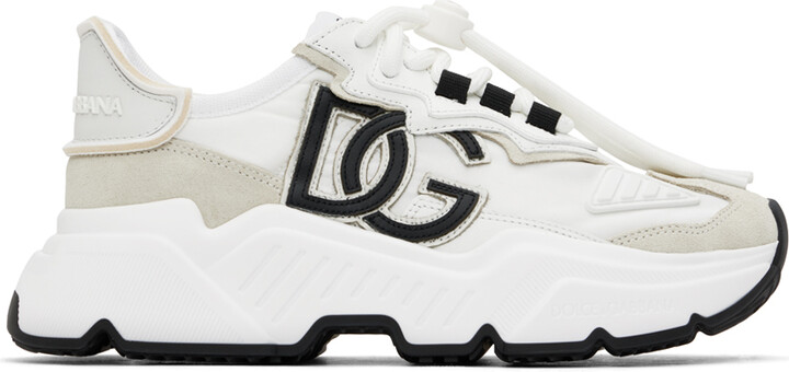 Dolce & Gabbana White Daymaster Sneakers - ShopStyle