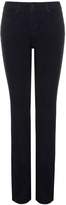 Thumbnail for your product : NYDJ Straight In Black Coloured Denim