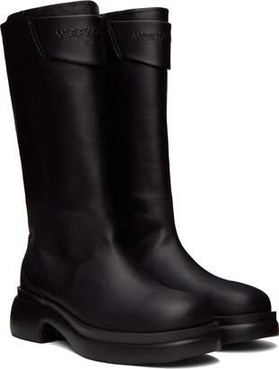 Wooyoungmi Black Plaque Boots - ShopStyle 