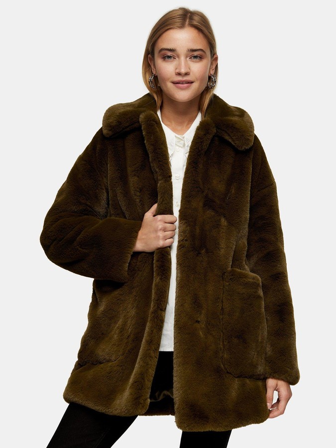 tall mustard coat