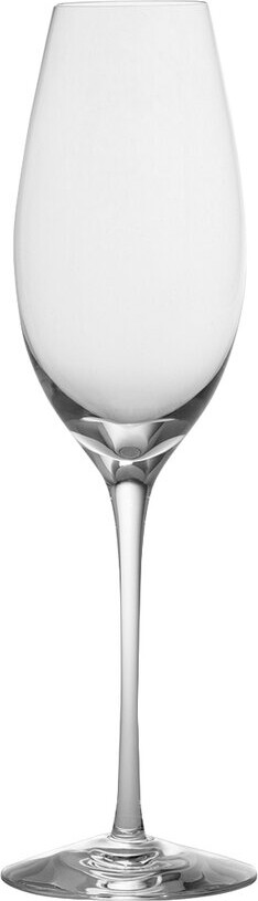 Orrefors Set of 2 Difference Sparkling Wine Glasses