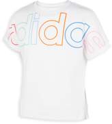 Thumbnail for your product : adidas Girl's Exploded Outline French Terry Tee