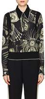 Thumbnail for your product : Dries Van Noten Women's Feather-Print Crepe Blouse