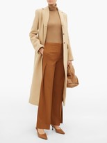 Thumbnail for your product : The Row Alexa Virgin Wool Pleated Trousers - Tan