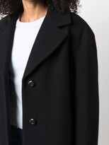 Thumbnail for your product : A.P.C. Buttoned Up Wool Coat