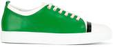 Thumbnail for your product : Lanvin triple tone low-top sneakers