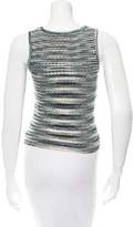 Thumbnail for your product : M Missoni Striped Knit Top