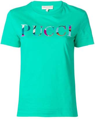 Emilio Pucci logo print T-shirt