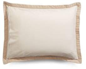 Martha Stewart Broadstitch Linen-Cotton Pillow Sham