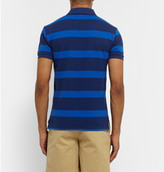 Thumbnail for your product : Polo Ralph Lauren Striped Cotton-Pique Polo Shirt
