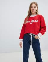 Thumbnail for your product : Tommy Jeans logo fleece sweatshirt