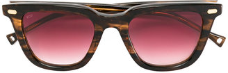 Oamc burgundy tint lens sunglasses