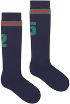 Thumbnail for your product : Gucci Children's stretch cotton "25" socks