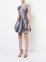 Thumbnail for your product : Halston flared metallic dress