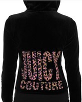 Thumbnail for your product : Juicy Couture Leopard Juicy Velour Original Jacket
