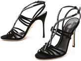 Thumbnail for your product : Sergio Rossi Swarovski Strappy Sandals