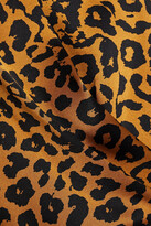 Thumbnail for your product : Mason by Michelle Mason Wrap-effect Silk-satin Jacquard Bodysuit