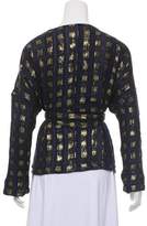 Thumbnail for your product : Ace&Jig Metallic Belted Top