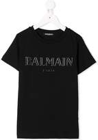 Thumbnail for your product : Balmain Kids foiled logo T-shirt